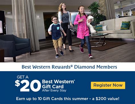 Rewards Canada: Best Western Rewards members receive a US$20 Gift Card ...