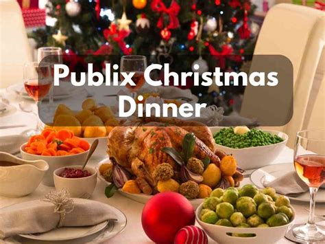 Publix Christmas Dinner Menu & Price in 2022 - Modern Art Catering