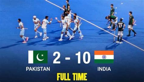 CHAK DE INDIA! With a 10-2 Victory, India Unleash Havoc In Pakistan Camp Ahead of Semi-Final ...