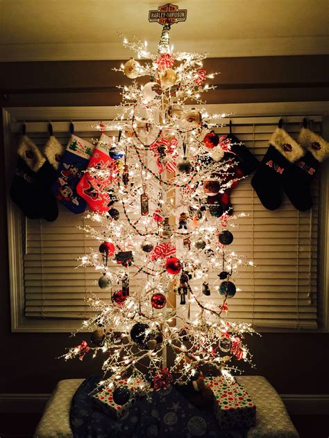 Our 2014 Harley Christmas Tree | Holiday decor, Christmas decorations, Christmas tree