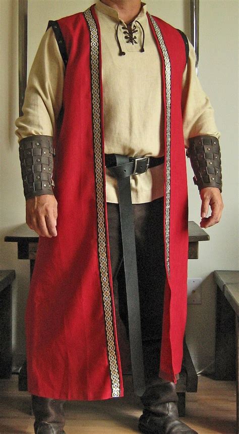 Medieval Celtic Lord King Sleeveless Mid-calf Coat Vest Jacket - Etsy