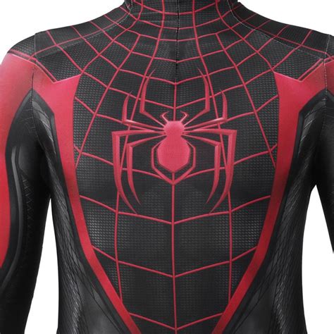 Marvel Spider-Man PS5 2 Miles Morales Cosplay Jumpsuits for Kids - CCosplay.com