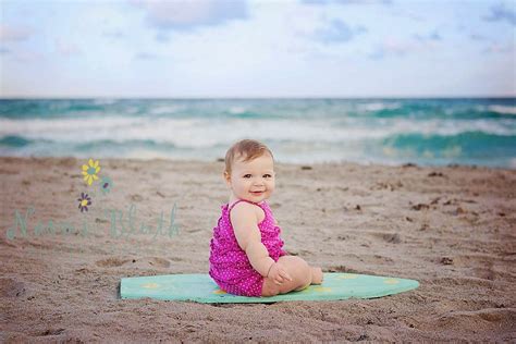 Pin by Leona Snyder on Ideas for Beach | Beach baby, Photographing babies, Baby beach photos