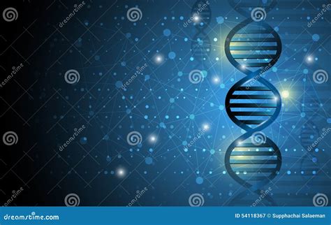 Science Dna Structure Abstract Design Background Stock Illustration ...