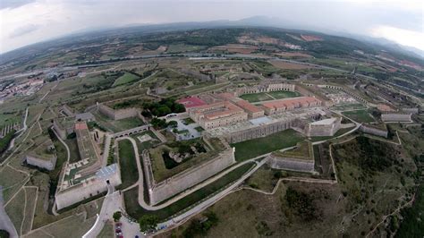 Castell de / Castle of St. Ferran (Figueres) - Drone Photography