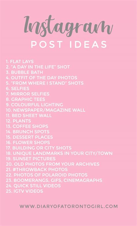 25 Instagram Photo Ideas for When You Have Nothing to Post