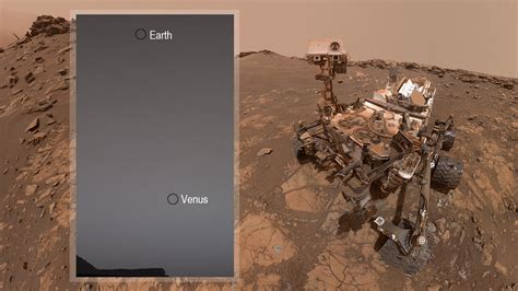 While stargazing on Mars, Curiosity rover spots Earth and Venus