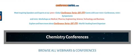 Chemistry Conferences | Chemistry Meetings | 2023 | 2024 | Posteezy