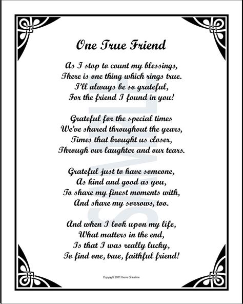 Best Friend Poem, DIGITAL DOWNLOAD, Friend Verse, Friend Saying, Friend ...