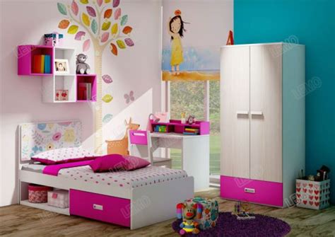 Wooden Kids Bedroom Kids Furniture (Flower) For Ages : Kids 3-16 Years Old. Style : Modern ...