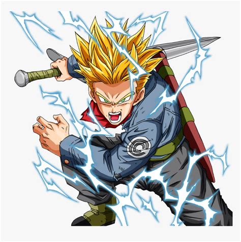 Ssj2 Future Trunks - Dragon Ball Trunks Super Saiyan, HD Png Download ...