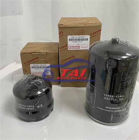 Genuine Hino Truck Parts Oil Filter 15613-E0431 Carton Box Packing