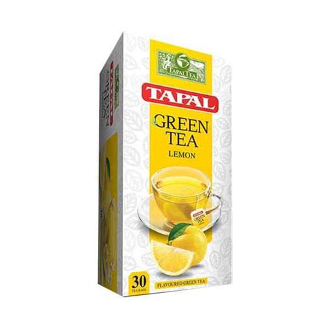 Buy Tapal Lemon Green Tea 30 Count | Indiaco - Quicklly