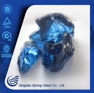 Dark Blue Clear Glass Rocks - China Glass Rocks and Landscape Glass