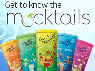 FREE Crystal Light Mocktails Sample - 1st 15,000! - The PennyWiseMama