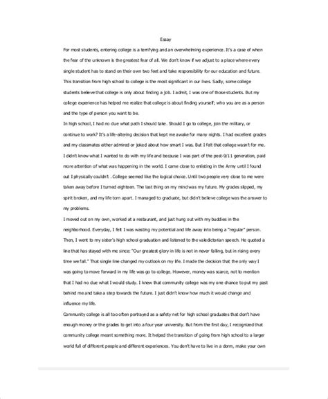 FREE 7+ Sample Student Essay Templates in MS Word | PDF