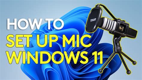 How to setup a microphone on windows 11. - YouTube