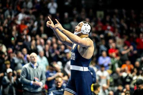 Penn State Wrestling: No. 1 Penn State Dominates Michigan in Big Ten ...