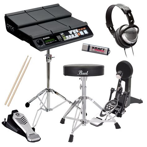 Yamaha DTX-Multi 12 Electronic Percussion Pad COMPLETE DRUM BUNDLE ...