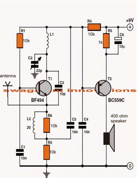 Fm Radio Circuit Diagram Simple