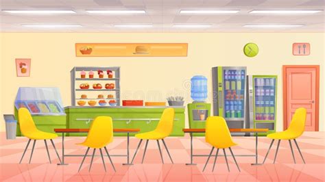 School Cafeteria Cartoon Stock Illustrations – 418 School Cafeteria Cartoon Stock Illustrations ...