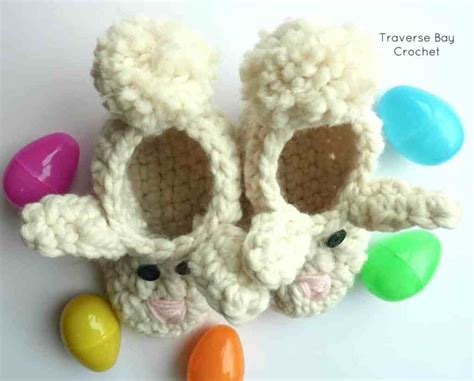 crochet bunny slippers