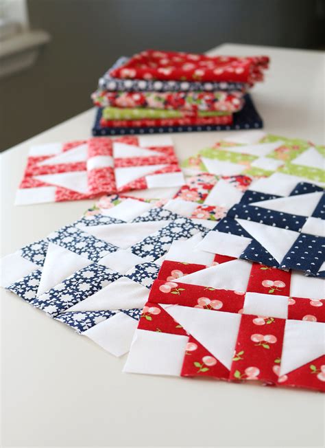 A Bright Corner: Patchwork Quilt Along Block Nine