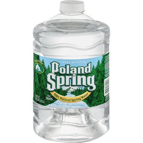 Poland Spring Water, Natural Spring - 101.4 fl oz. | Spring Water | D ...