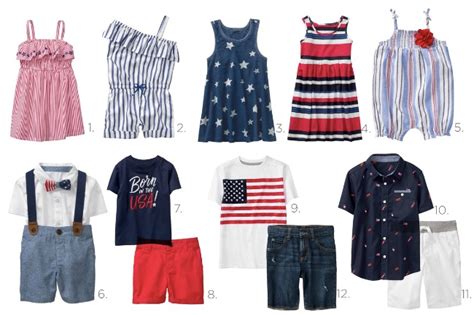 Affordable and Cute July Fourth Outfits for Kids and Babies