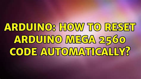 Reset pin arduino mega 2560 - kotirealestate