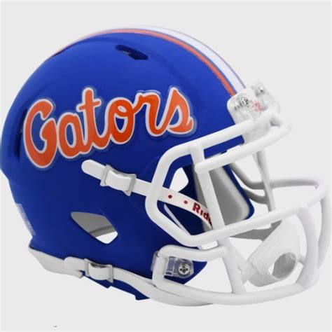 Florida Gators NCAA Mini Speed Football Helmet Blue