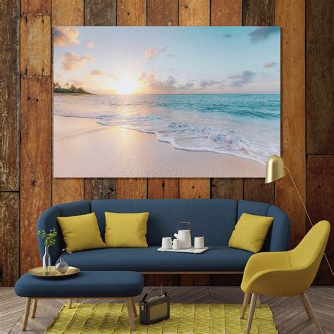 Beach Wall Art Beach Wall Decor Beach Canvas Beach Print Beach - Etsy