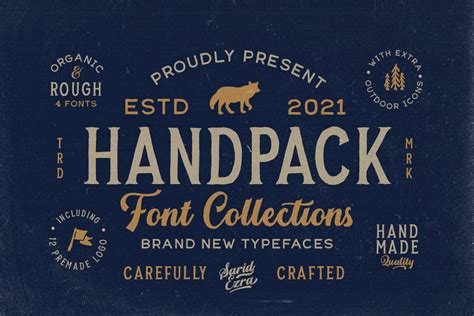 Handpack Font - Dafont Free