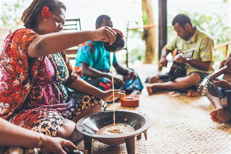 The Traditional Fijian Kava Ceremony - Royal Davui Island Fiji