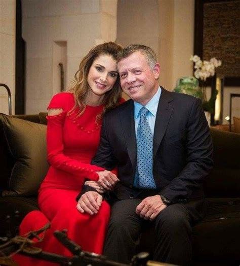 Queen Rania and King Abdullah ll of Jordan. | Queen rania, King ...