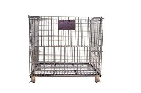 Used Collapsible Industrial Wire Baskets | American Surplus