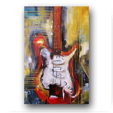 20 Collection of Guitar Canvas Wall Art