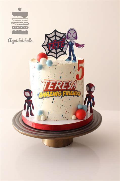 Spidey and his amazing friends cake in 2022 | Friends cake, Cake, Desserts