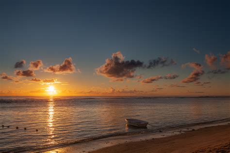 Boat Sea Beach Sunset 5k Wallpaper,HD Nature Wallpapers,4k Wallpapers,Images,Backgrounds,Photos ...