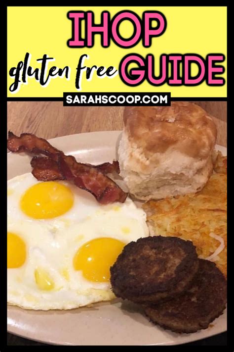 IHOP Gluten-Free Restaurant Guide | Sarah Scoop