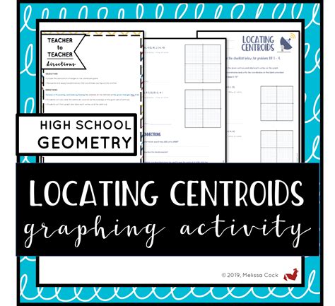 Locating Centroids Graphing Activity | Graphing activities, Graphing, Geometry high school