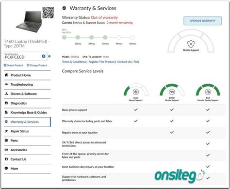 Check Lenovo Warranty Status Online - Onsitego Blog