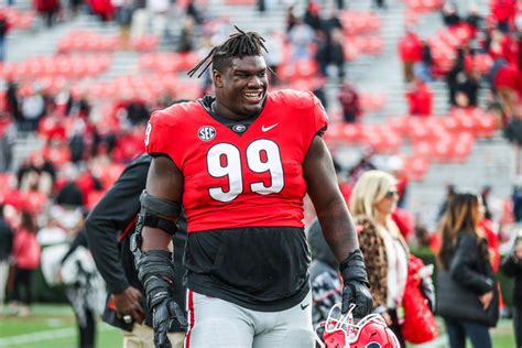 Georgia Football DT Jordan Davis Reveals Playing Weight, Trimmed Down ...