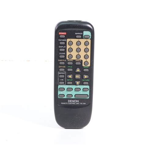 Denon RC-536 Remote Control for DVD Player DVD-2000