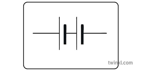 Battery Symbol Cell Circuit Electricity Science KS3 Illustration - Twinkl