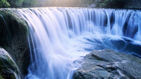 waterfalls, stone, nature Wallpaper, HD Nature 4K Wallpapers, Images, Photos and Background ...