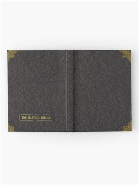 "Tom Riddle's Diary" Hardcover Journal for Sale by gingrjim | Redbubble