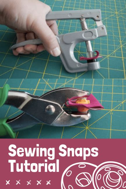 How To Sew A Snap | Sewing Snaps Tutorial