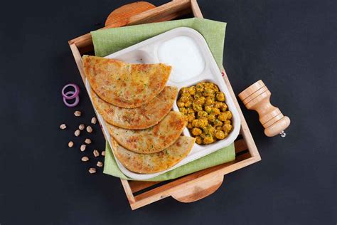 Order Aloo Paratha Chole And Curd Lunchbox from Lunchbox on EatSure