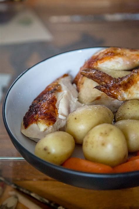 Roast Chicken And Potato Free Stock Photo - Public Domain Pictures